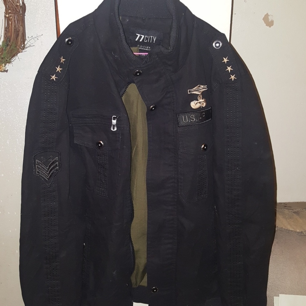 77 city U.S army jacket